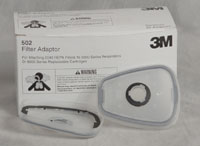 502 Filter Adapter for Respirators Box 