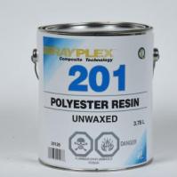 Fiberglass Polyester Resin 3.78 Lt-Unwaxed